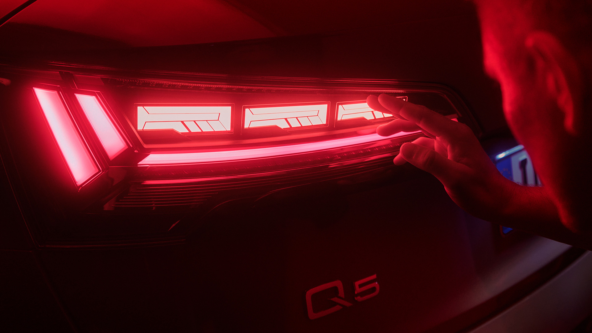 OLED-bakljus Audi Q5