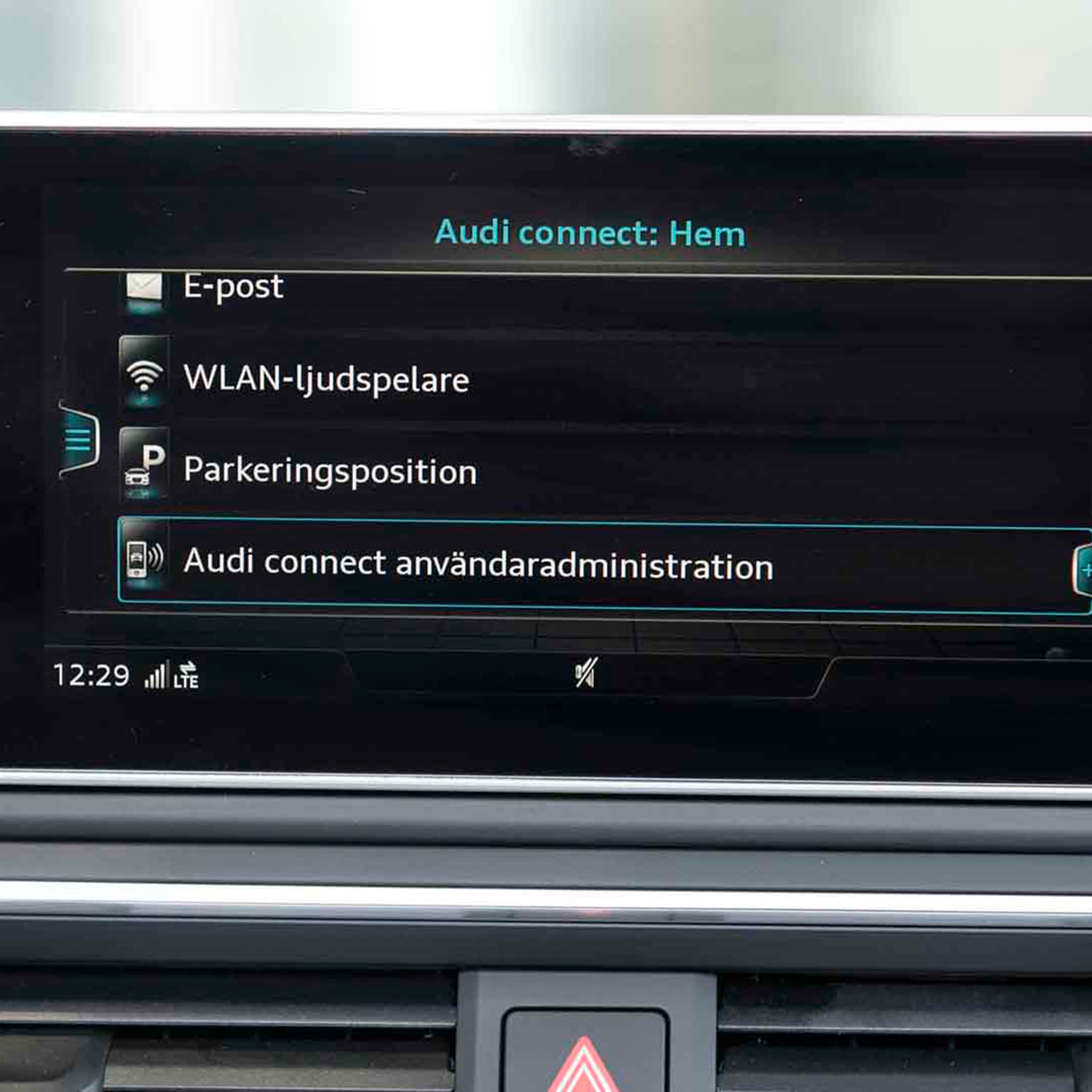 Audi connect Safety & Service > senaste > Audi Sverige